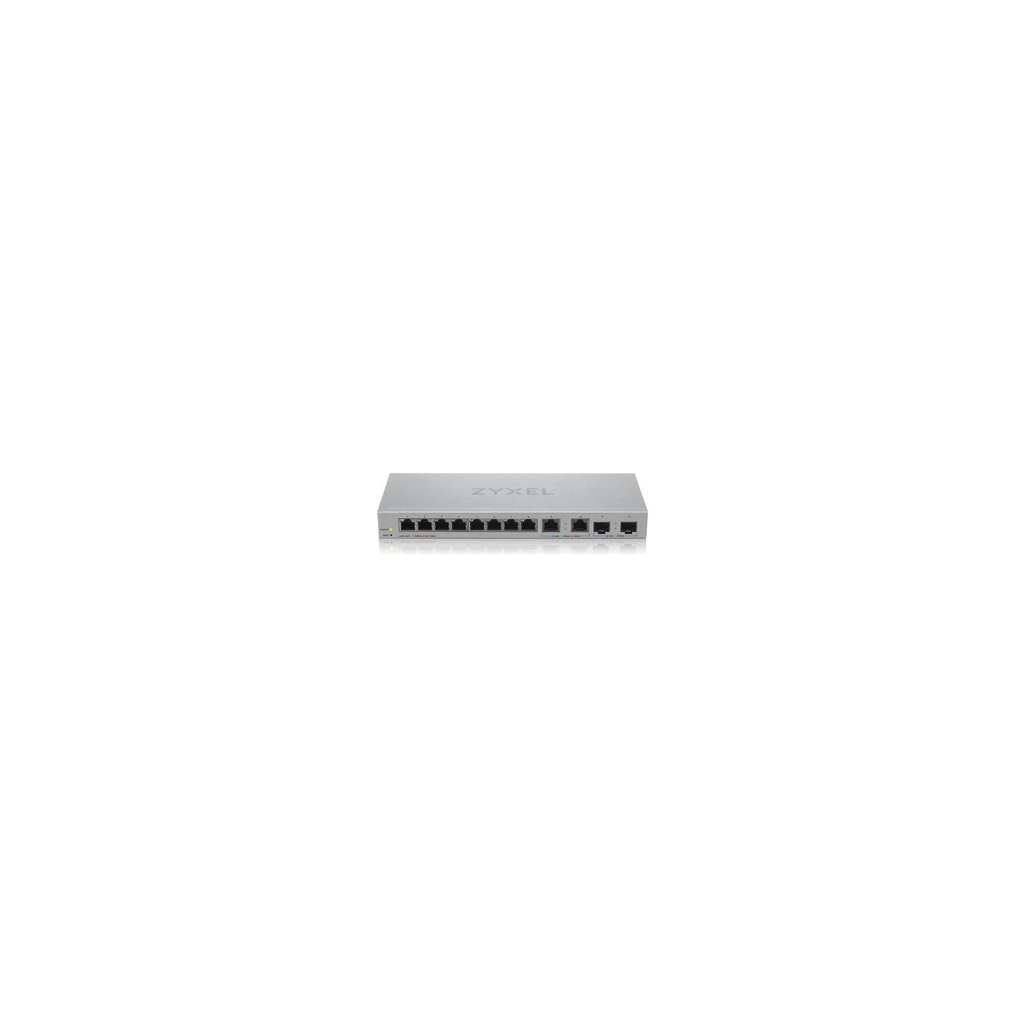 Zyxel XGS1210-12 V2, 12-PORT GIGABIT WEBMANAGED DESKTOP SWITCH WITH 8 PORT 1G + 2-PORT 2.5G + 2-PORT SFP+ (5Y WARRANTY)