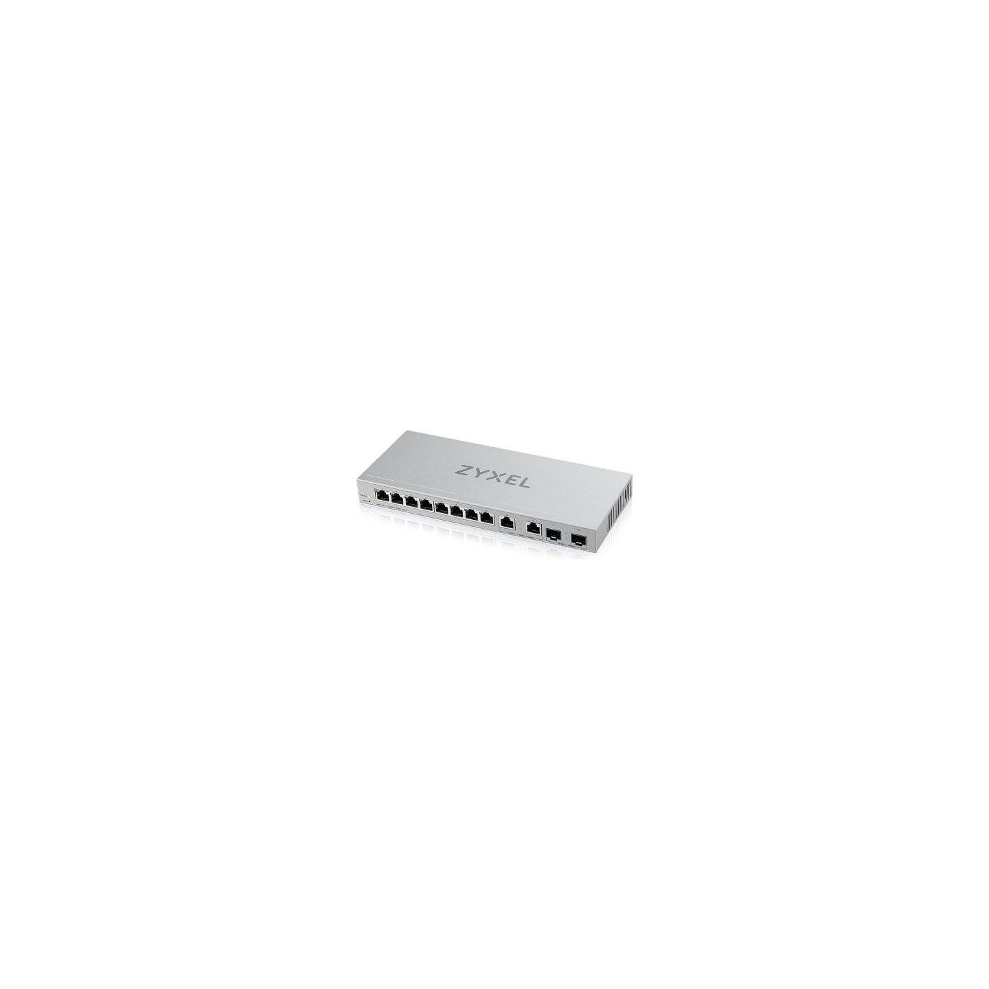 Zyxel XGS1210-12 V2, 12-PORT GIGABIT WEBMANAGED DESKTOP SWITCH WITH 8 PORT 1G + 2-PORT 2.5G + 2-PORT SFP+ (5Y WARRANTY)