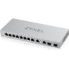 Zyxel XGS1210-12 V2, 12-PORT GIGABIT WEBMANAGED DESKTOP SWITCH WITH 8 PORT 1G + 2-PORT 2.5G + 2-PORT SFP+ (5Y WARRANTY)