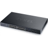 Zyxel XGS1935-28, 28 PORT LITE-L3 SMART MANAGED SWITCH, 24X GIGABIT COPPER AND 4X 10G SFP+, HYBRID MODE, STANDALONE OR NEBULAFLE