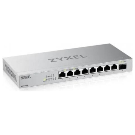 Zyxel XMG-108 8 PORTS 2,5G + 1 SFP+ DESKTOP MULTIGIG UNMANAGED SWITCH (2Y WARRANTY)