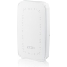Zyxel WAX300H AX3000, 2X2:2 MU-MIMO, WALL PLATE MOUNTING, 3 X LAN PORT INCLUDING 1 WITH POE 5W PASS THROUGH, POE+ (802.3AT), STA