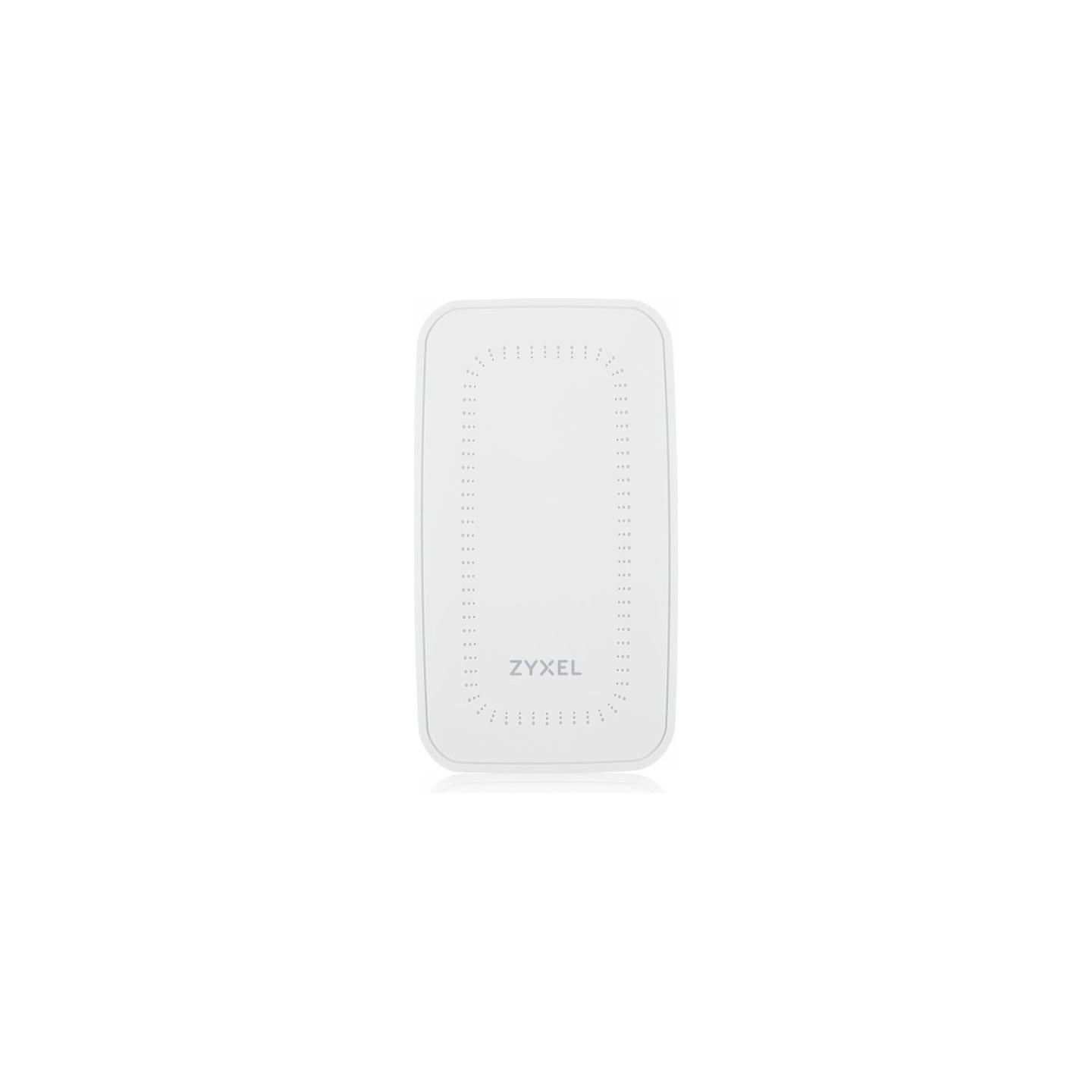 Zyxel WAX300H AX3000, 2X2:2 MU-MIMO, WALL PLATE MOUNTING, 3 X LAN PORT INCLUDING 1 WITH POE 5W PASS THROUGH, POE+ (802.3AT), STA