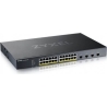 Zyxel XGS1935-28HP, 28 PORT LITE-L3 SMART MANAGED POE SWITCH, 24X GIGABIT POE AND 4X 10G SFP+, HYBRID MODE, STANDALONE OR NEBULA