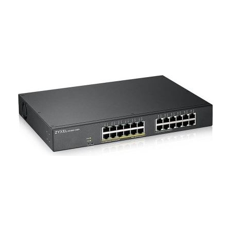 Zyxel GS1900-24EP, 24-PORT GBE L2, 12 PORT POE SMART SWITCH, RACKMOUNT, 130 WATT (5Y WARRANTY)