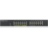 Zyxel GS1900-24EP, 24-PORT GBE L2, 12 PORT POE SMART SWITCH, RACKMOUNT, 130 WATT (5Y WARRANTY)