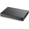 Zyxel GS1900-24EP, 24-PORT GBE L2, 12 PORT POE SMART SWITCH, RACKMOUNT, 130 WATT (5Y WARRANTY)