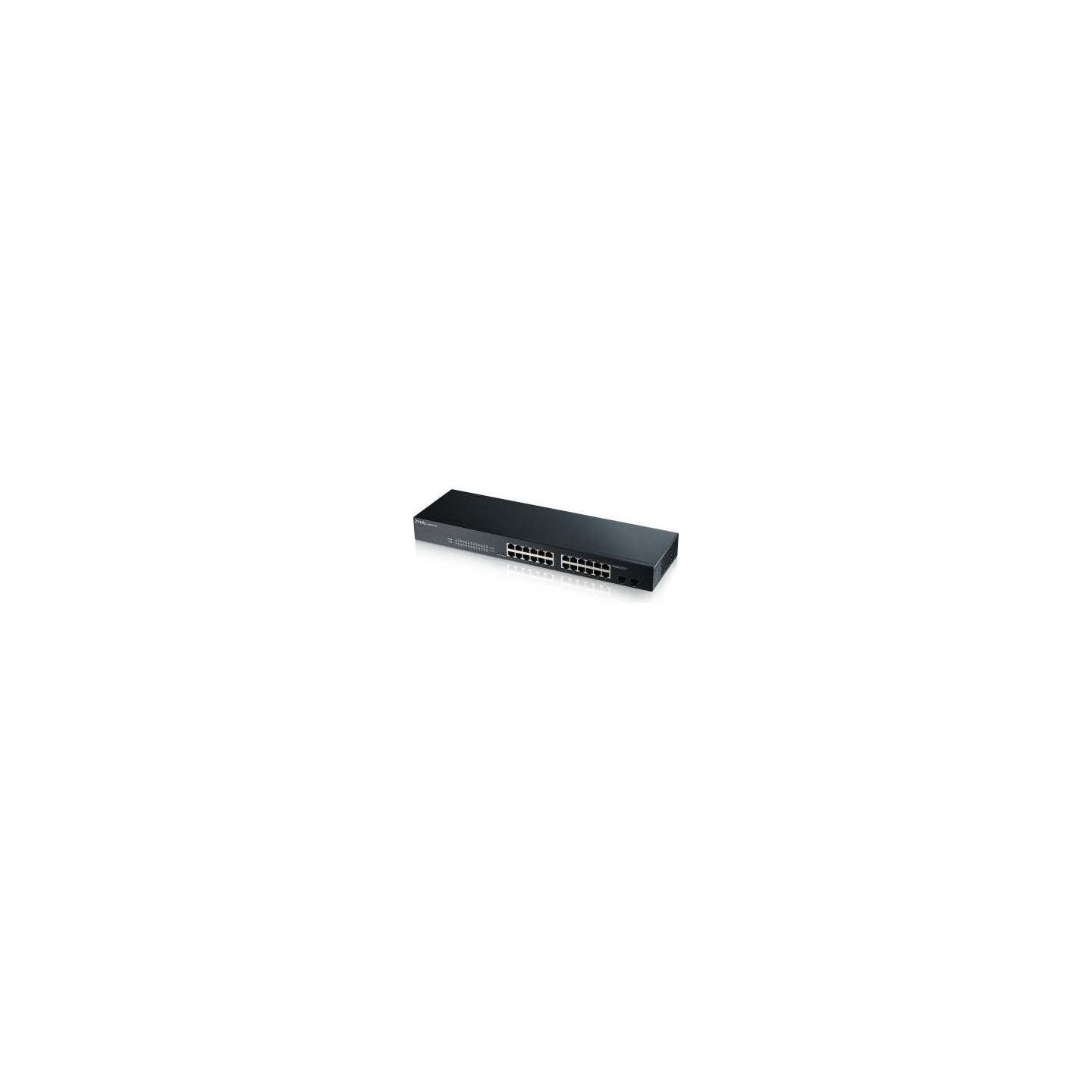 Zyxel GS1900-24 V2, 24-PORT GBE L2 SMART SWITCH, RACKMOUNT, FANLESS (5Y WARRANTY)