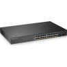 Zyxel GS1900-24HP V2, 24-PORT GBE L2 POE SMART SWITCH, RACKMOUNT, 170 WATT (5Y WARRANTY)