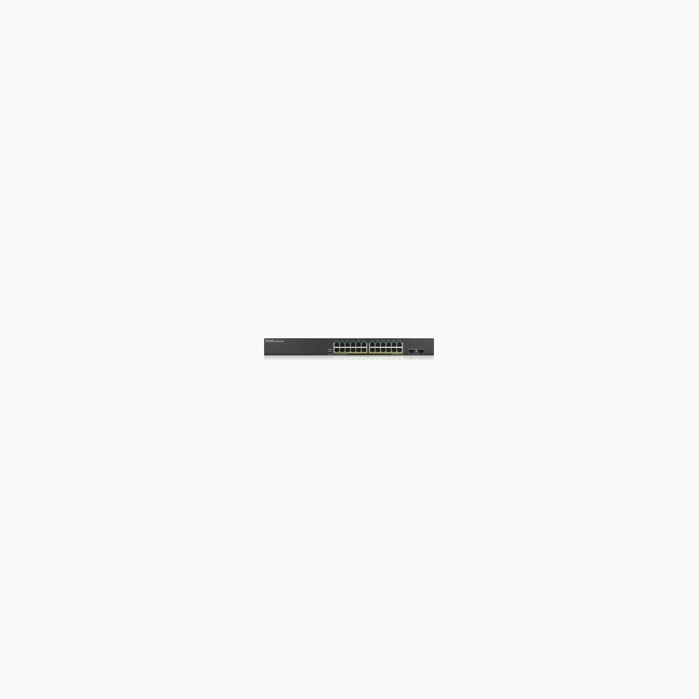 Zyxel GS1900-24HP V2, 24-PORT GBE L2 POE SMART SWITCH, RACKMOUNT, 170 WATT (5Y WARRANTY)