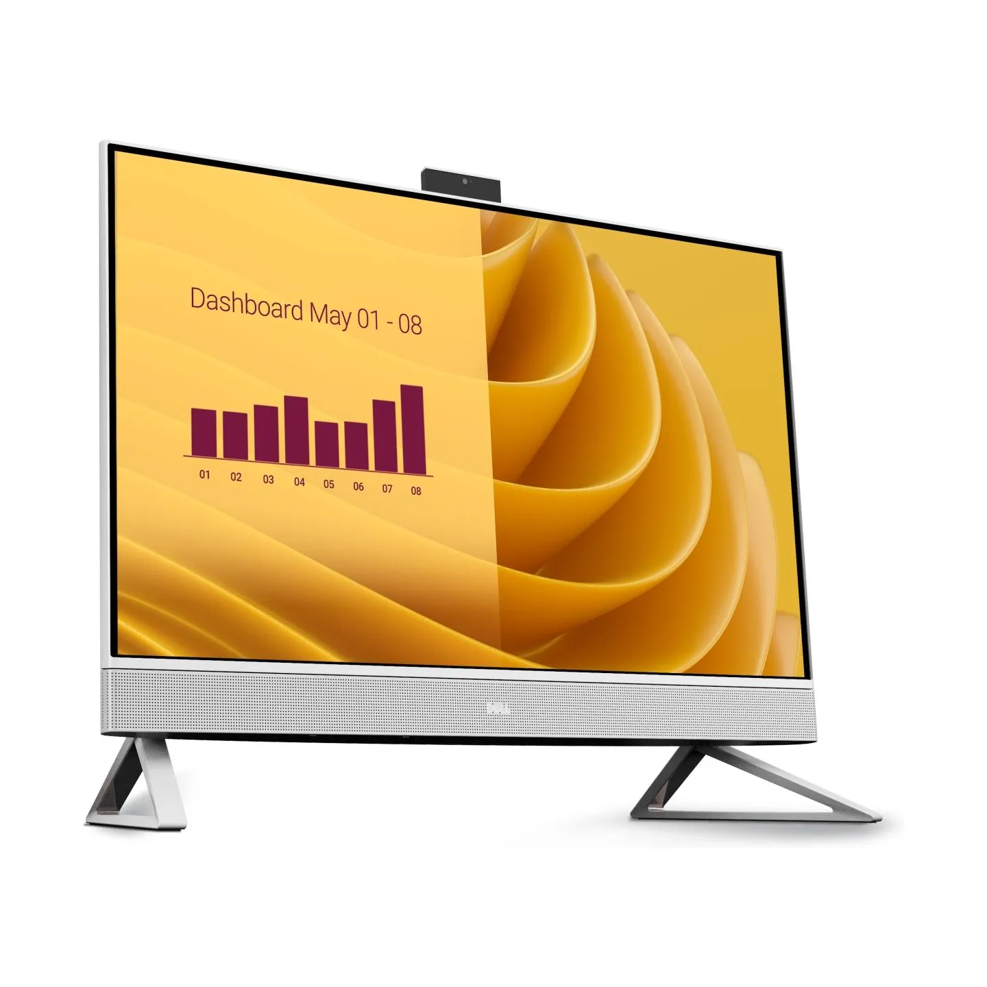 Dell 27 All-in-One EC27250/Core i5-1334U/16GB/512GB SSD/27.0" FHD/Intel Iris Xe/Cam/WLAN + BT/W11Pro/3Yrs Basic Onsite / EC27250