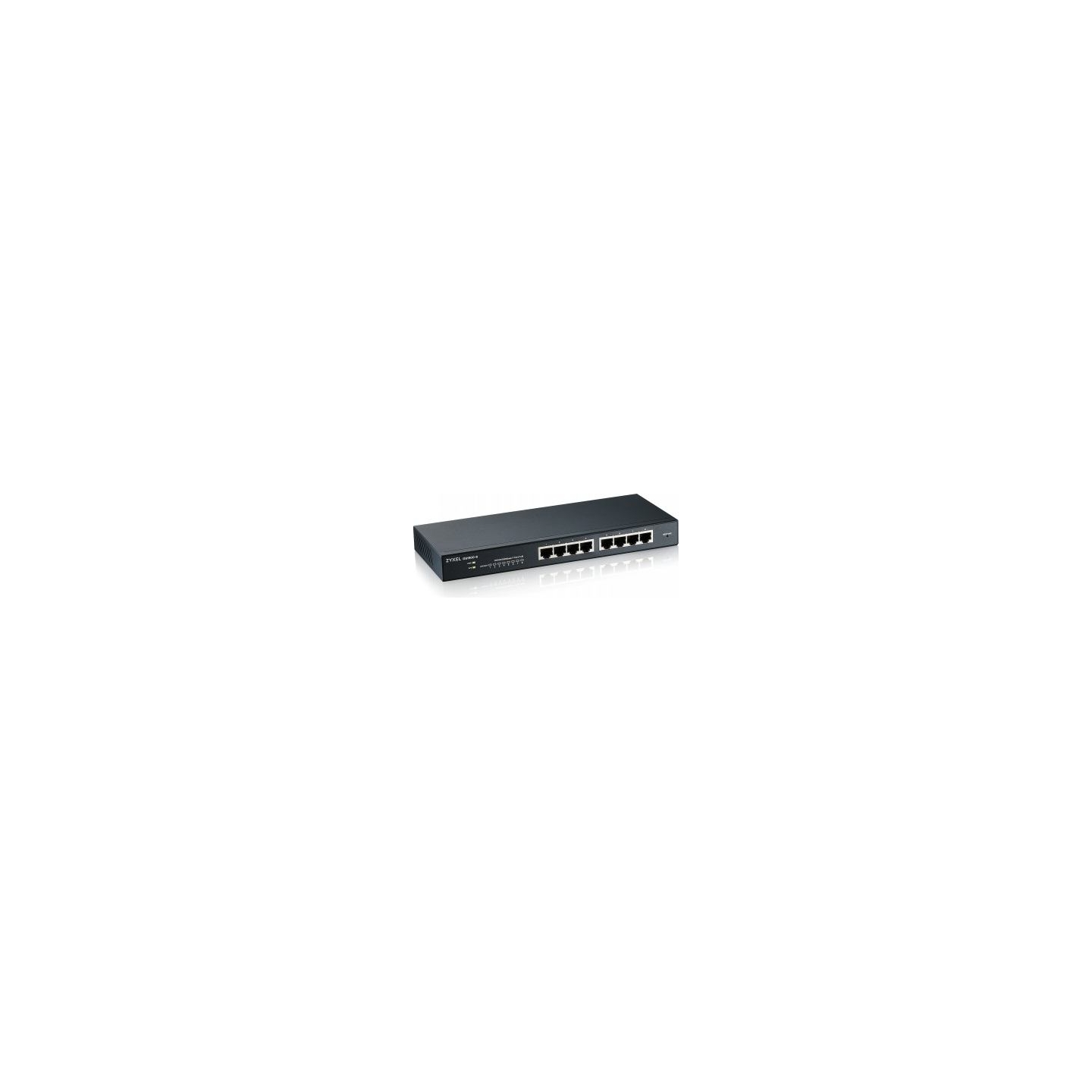 Zyxel GS1900-8 V2, 8 PORT GBE L2 SMART SWITCH, DESKTOP, FANLESS (5Y WARRANTY)