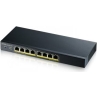 Zyxel GS1900-8HP V3, 8-PORT GBE L2 POE SMART SWITCH, 802.3AT, DESKTOP, FANLESS, 77 WATT (5Y WARRANTY)