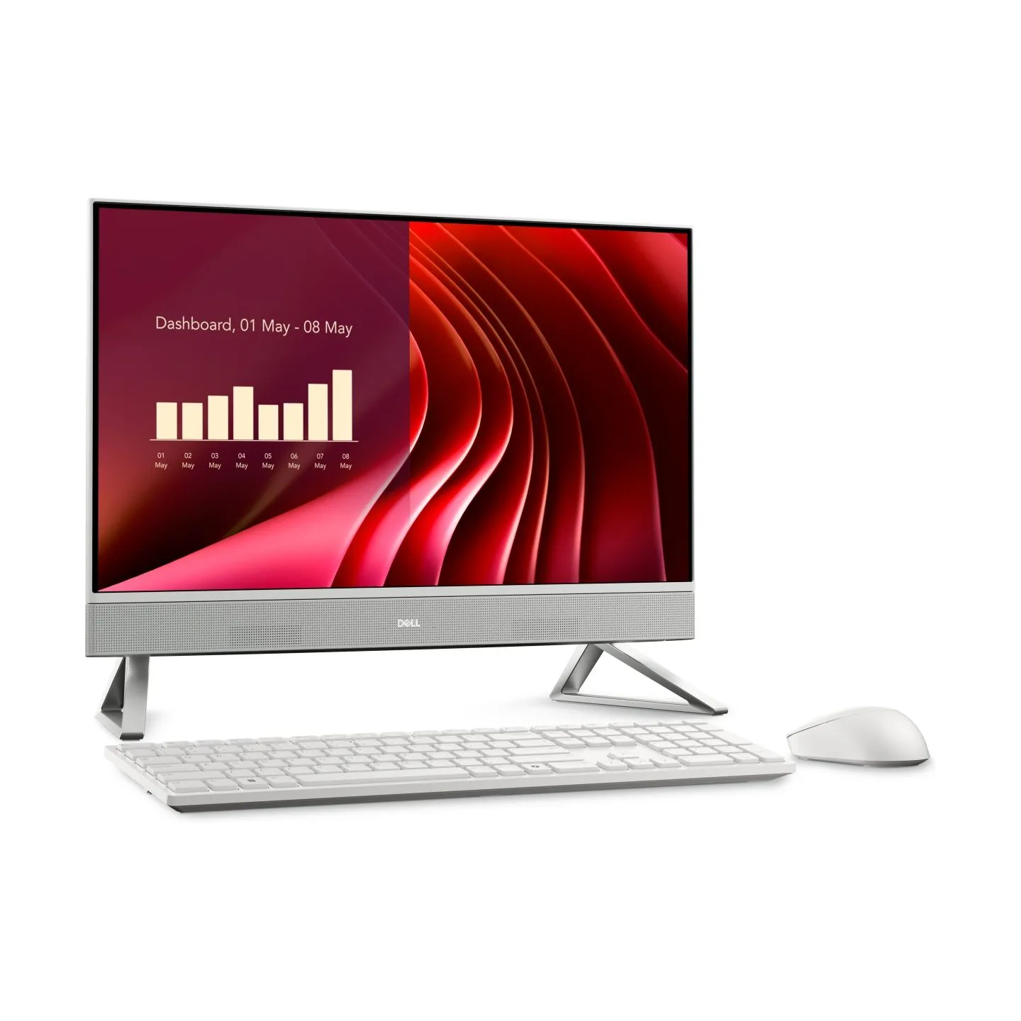 Dell 24 All-in-One EC24250/Core i5-1334U/16GB/1TB/23.8 FHD/Intel Iris Xe/Cam/WLAN + BT/US Wireless Kb & Mouse/W11Pro/3yrs Prosup