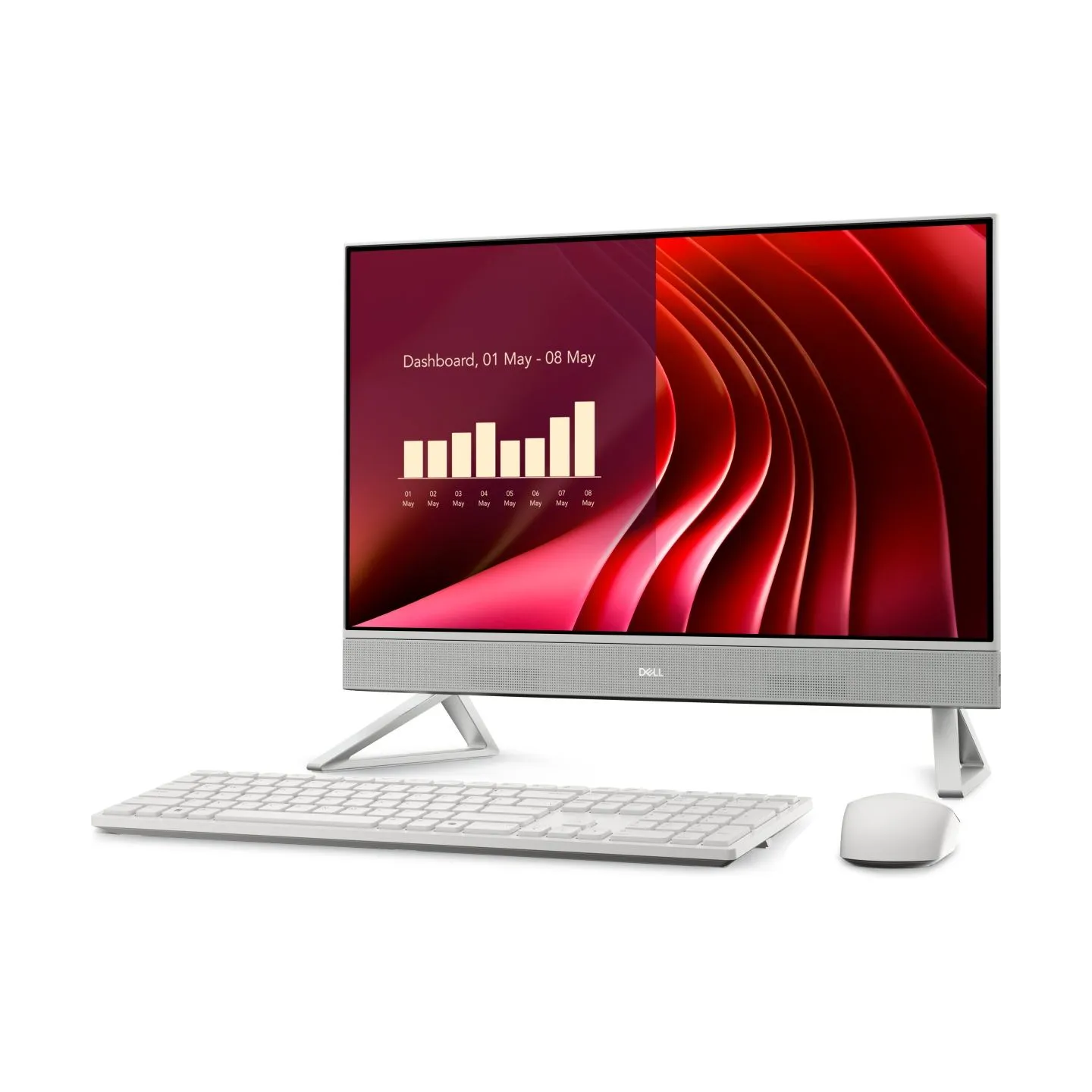 Dell 24 All-in-One EC24250/Core i5-1334U/16GB/1TB/23.8 FHD/Intel Iris Xe/Cam/WLAN + BT/US Wireless Kb & Mouse/W11Pro/3yrs Prosup