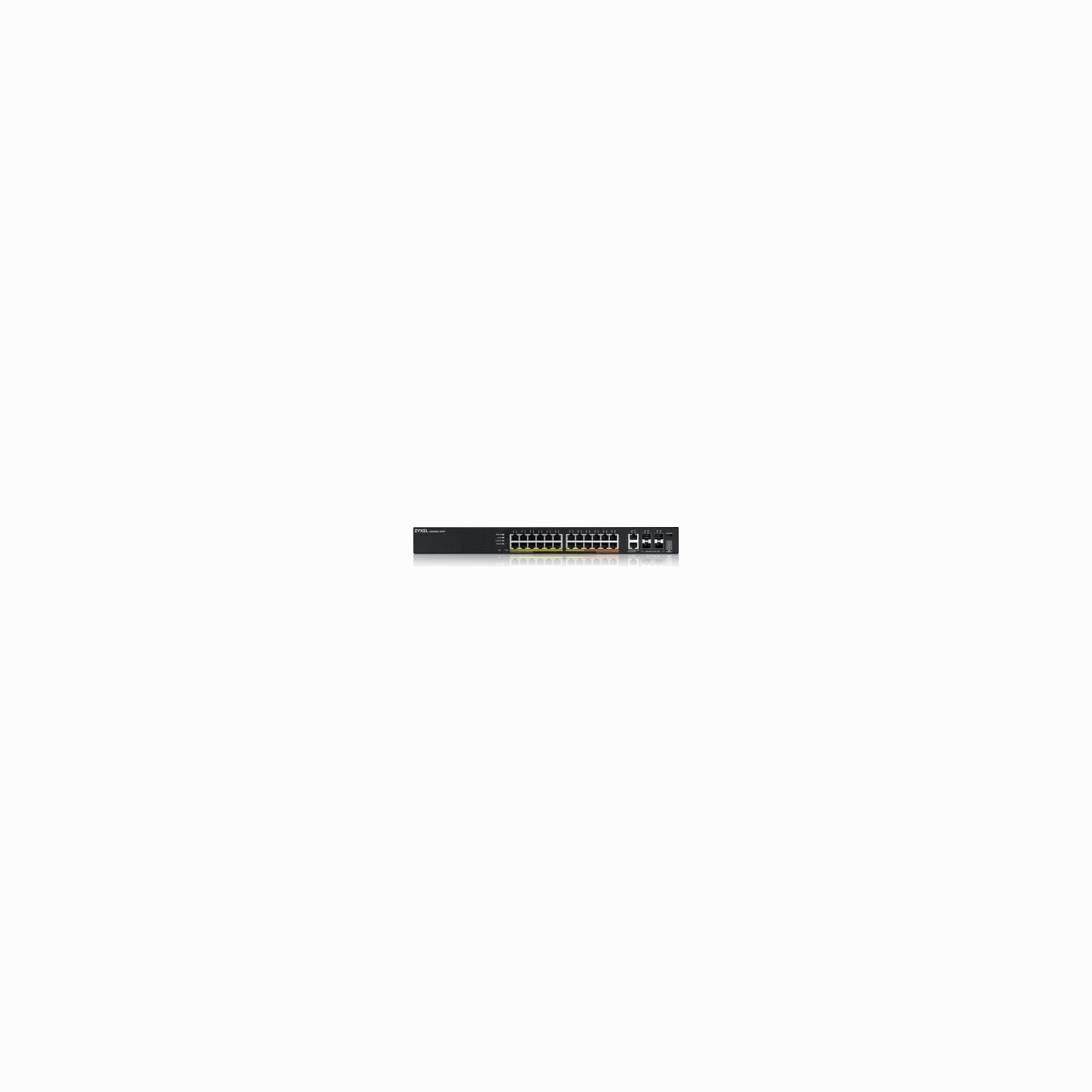 Zyxel XGS2220-30HP, L3 ACCESS SWITCH, 400W POE, 16XPOE+/10XPOE++, 24X1G RJ45 2X10MG RJ45, 4X10G SFP+ UPLINK, INCL. 1 YR NEBULAFL