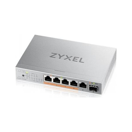 Zyxel XMG-105 5 PORTS 2,5G + 1 SFP+, 4 PORTS 70W TOTAL POE++ DESKTOP MULTIGIG UNMANAGED DESKTOP SWITCH (2Y WARRANTY)