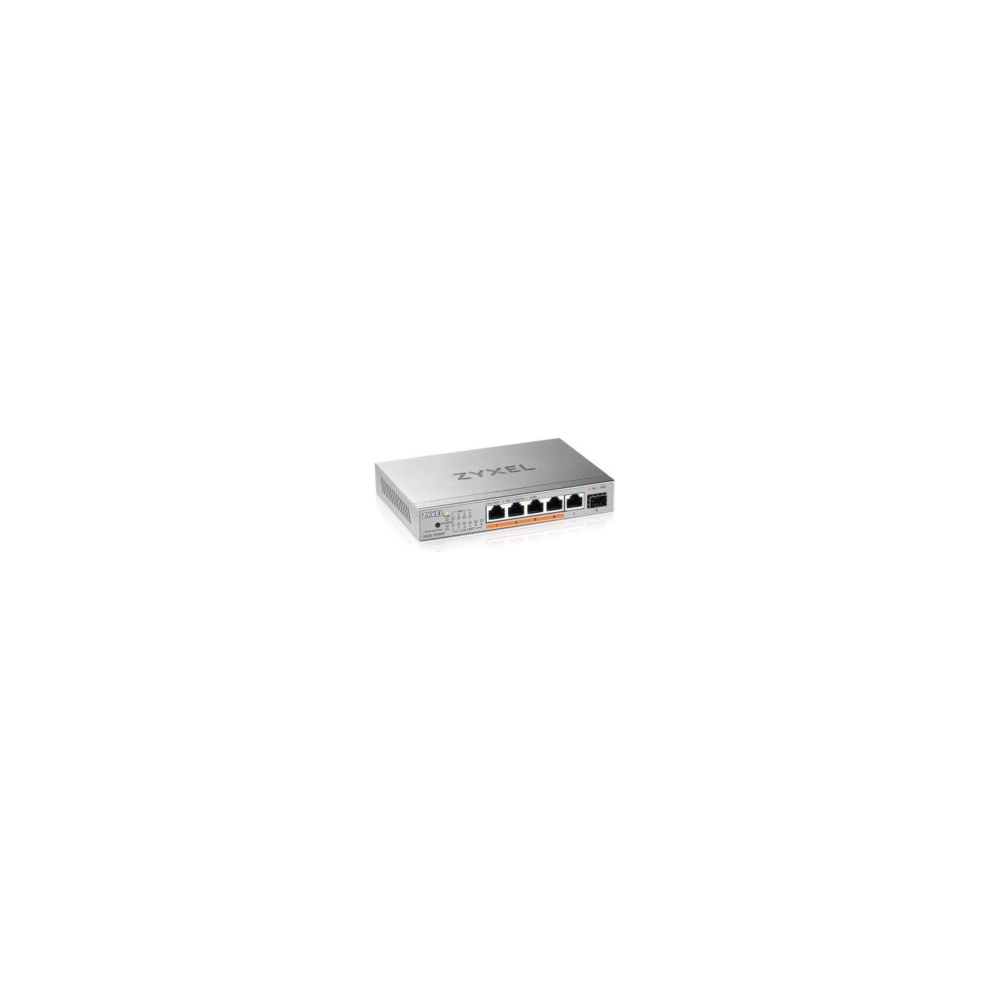 Zyxel XMG-105 5 PORTS 2,5G + 1 SFP+, 4 PORTS 70W TOTAL POE++ DESKTOP MULTIGIG UNMANAGED DESKTOP SWITCH (2Y WARRANTY)