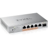Zyxel XMG-105 5 PORTS 2,5G + 1 SFP+, 4 PORTS 70W TOTAL POE++ DESKTOP MULTIGIG UNMANAGED DESKTOP SWITCH (2Y WARRANTY)