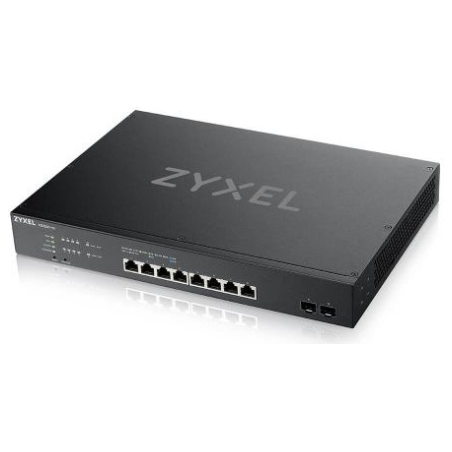 Zyxel XS1930-10, 8-PORT MULTI-GIGABIT SMART MANAGED SWITCH WITH 2 SFP+ UPLINK, HYBRID MODE, STANDALONE OR NEBULAFLEX CLOUD (5Y W