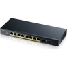 Zyxel GS1100-10HPV2, UNMANAGED POE 8X GIGABIT, 2X FIBER UPLINK, 130 WATT POE (5Y WARRANTY)