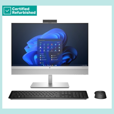 HP RENEW SILVER HP Elite 840 G9 AIO All-In-One 24 - i7-14700, 16GB, 512GB SSD, 23.8 FHD Touch AG, Height Adjustable, Win 11 Pro,