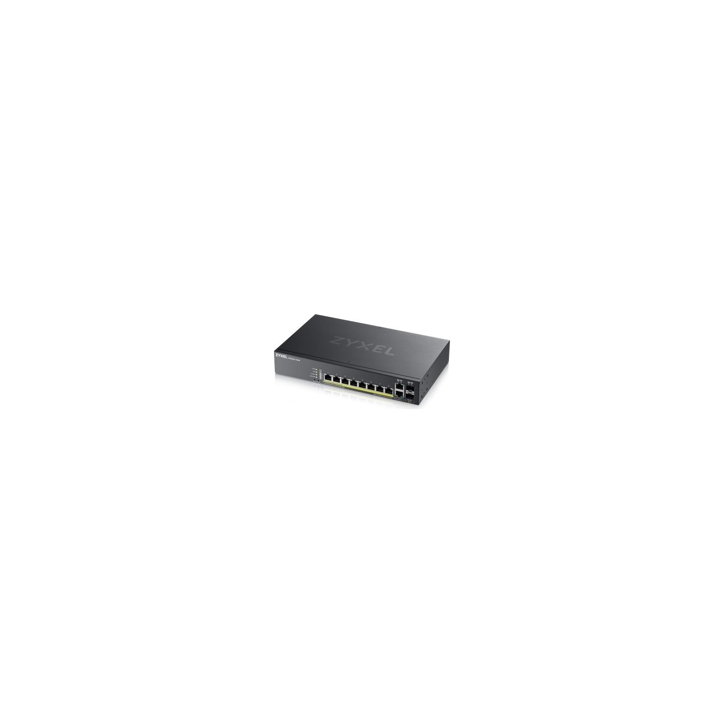 Zyxel GS2220-10HP,EU REGION,8-PORT GBE L2 POE SWITCH WITH GBE UPLINK (1 YEAR NCC PRO PACK LICENSE BUNDLED) (5Y WARRANTY)