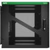 APC NETSHELTER 12U WALLMOUNT RACK ENCLOSURE CABINET SIDE MOUNT UPS DEPTH