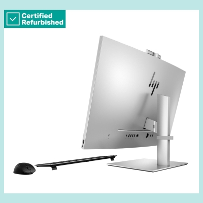 HP RENEW SILVER HP Elite 870 G9 AIO All-In-One 27 - i7-14700, 16GB, 512GB SSD, 27 FHD Non-Touch AG, Height Adjustable, FPR, Win 