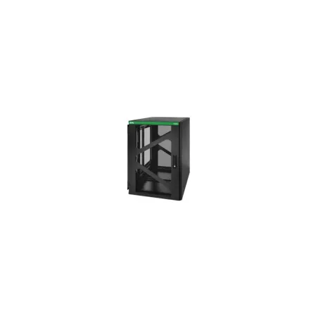 APC NETSHELTER 18U WALLMOUNT RACK ENCLOSURE CABINET SIDE MOUNT UPS DEPTH