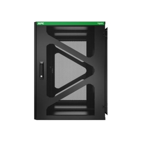 APC NETSHELTER 18U WALLMOUNT RACK ENCLOSURE CABINET SIDE MOUNT UPS DEPTH