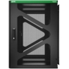 APC NETSHELTER 18U WALLMOUNT RACK ENCLOSURE CABINET SIDE MOUNT UPS DEPTH