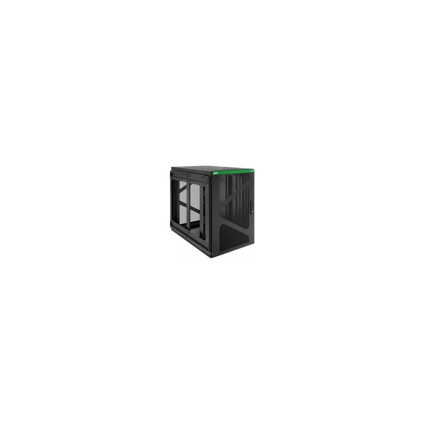 APC NETSHELTER 18U WALLMOUNT RACK ENCLOSURE CABINET SIDE MOUNT UPS DEPTH