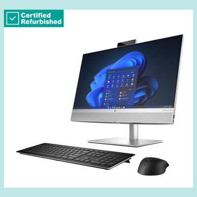 HP RENEW SILVER HP Elite 840 G9 AIO All-In-One 24 - i7-14700, 32GB, 1TB SSD, 23.8 FHD Touch AG, FPR, Height Adjustable, Win 11 P