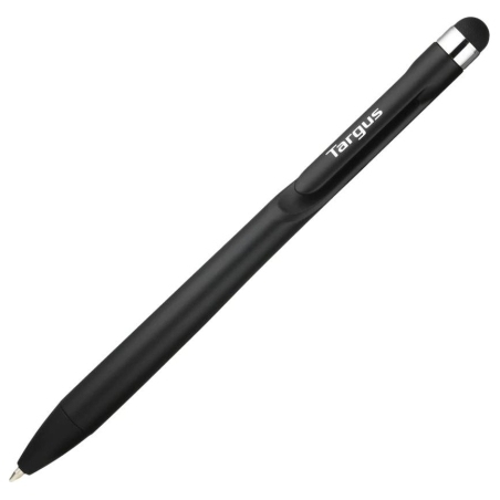 Targus 2-IN-1 ANTIMICROBIAL STYLUS PEN FOR TOUCHSCREENS -BLACK