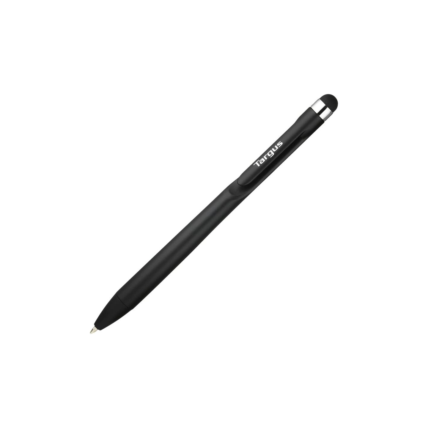 Targus 2-IN-1 ANTIMICROBIAL STYLUS PEN FOR TOUCHSCREENS -BLACK