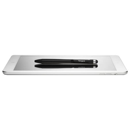 Targus 2-IN-1 ANTIMICROBIAL STYLUS PEN FOR TOUCHSCREENS -BLACK