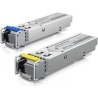 Ubiquiti 1G BIDIRECTIONAL SINGLE-MODE OPTICAL MODULE. SFP TRANSCEIVER THAT SUPPORTS 1G CONNECTIONS UP TO 3 KM USING SINGLE-MODE 