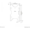 Neomounts FLAT SCREEN WALL MOUNT (ROTATABLE) 1 SCREEN BLACK