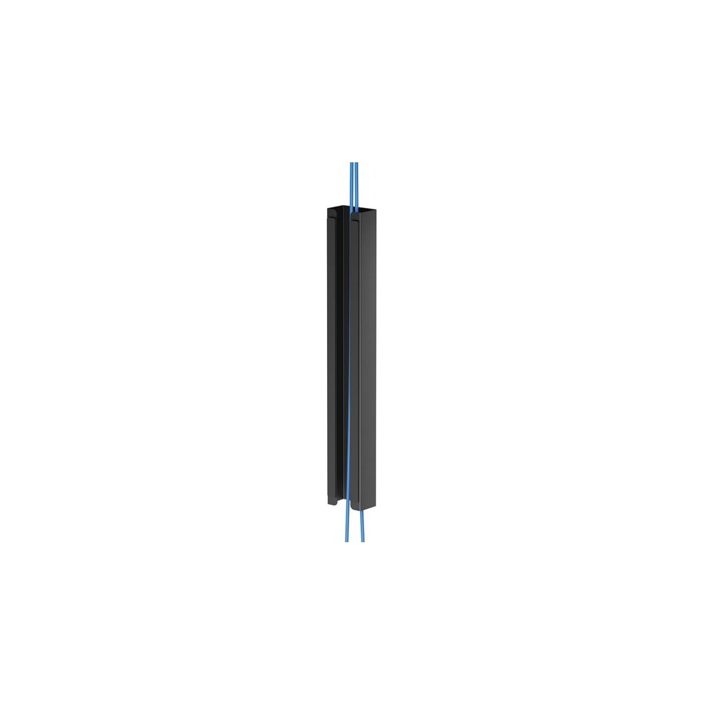 Neomounts MAGNETIC CABLE COVER FOR SIT/STAND DESK FRAMES, MULTIPLE CABLES, BLACK