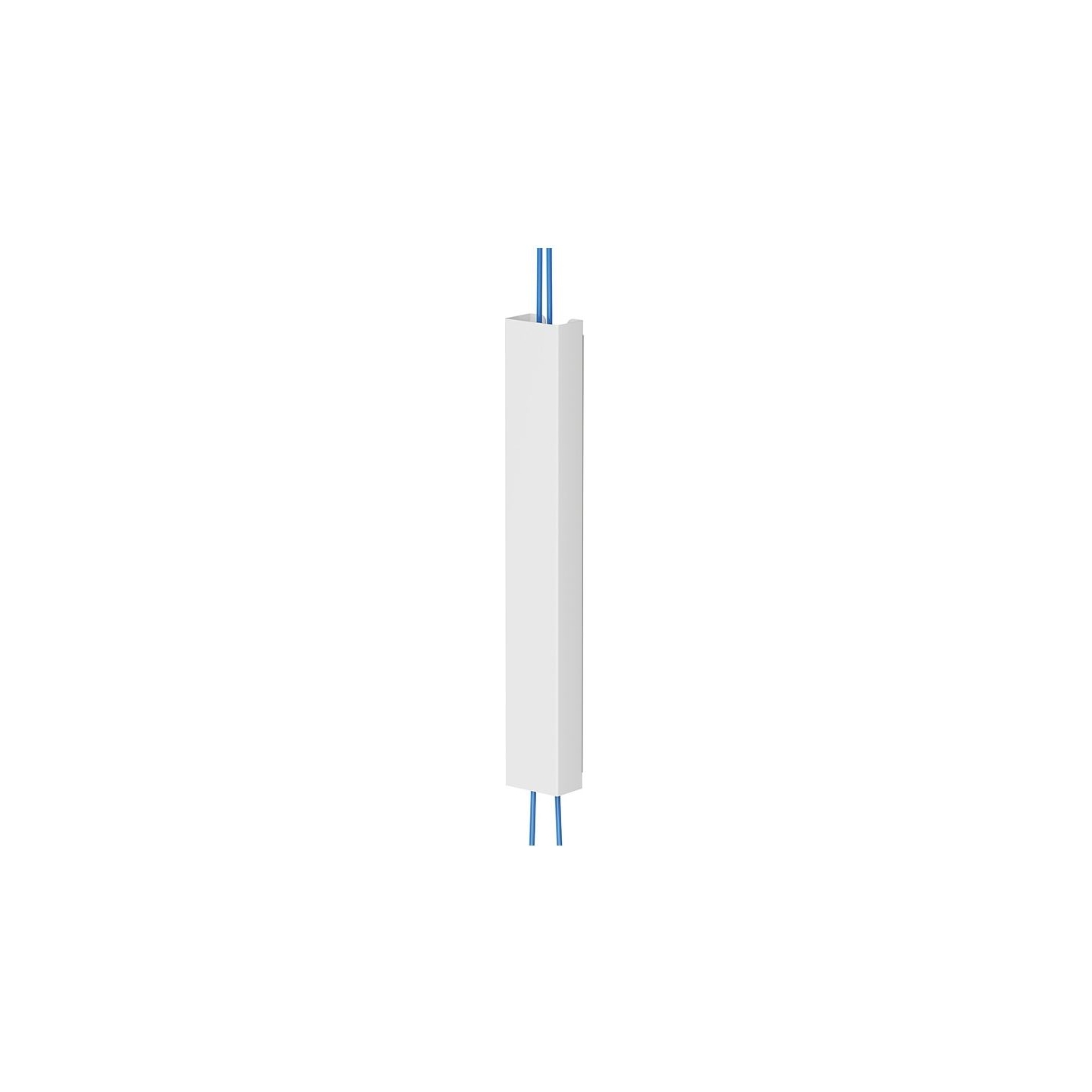 Neomounts MAGNETIC CABLE COVER FOR SIT/STAND DESK FRAMES, MULTIPLE CABLES, WHITE