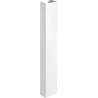 Neomounts MAGNETIC CABLE COVER FOR SIT/STAND DESK FRAMES, MULTIPLE CABLES, WHITE