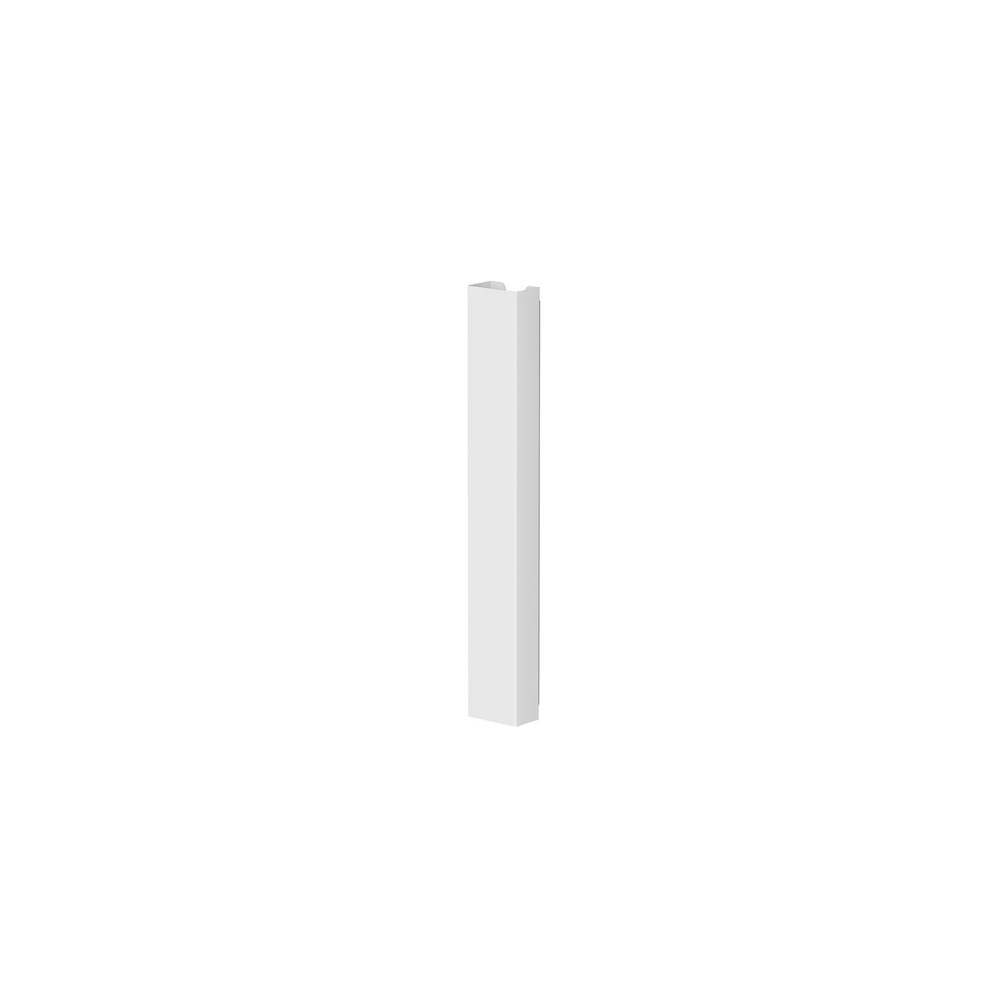 Neomounts MAGNETIC CABLE COVER FOR SIT/STAND DESK FRAMES, MULTIPLE CABLES, WHITE