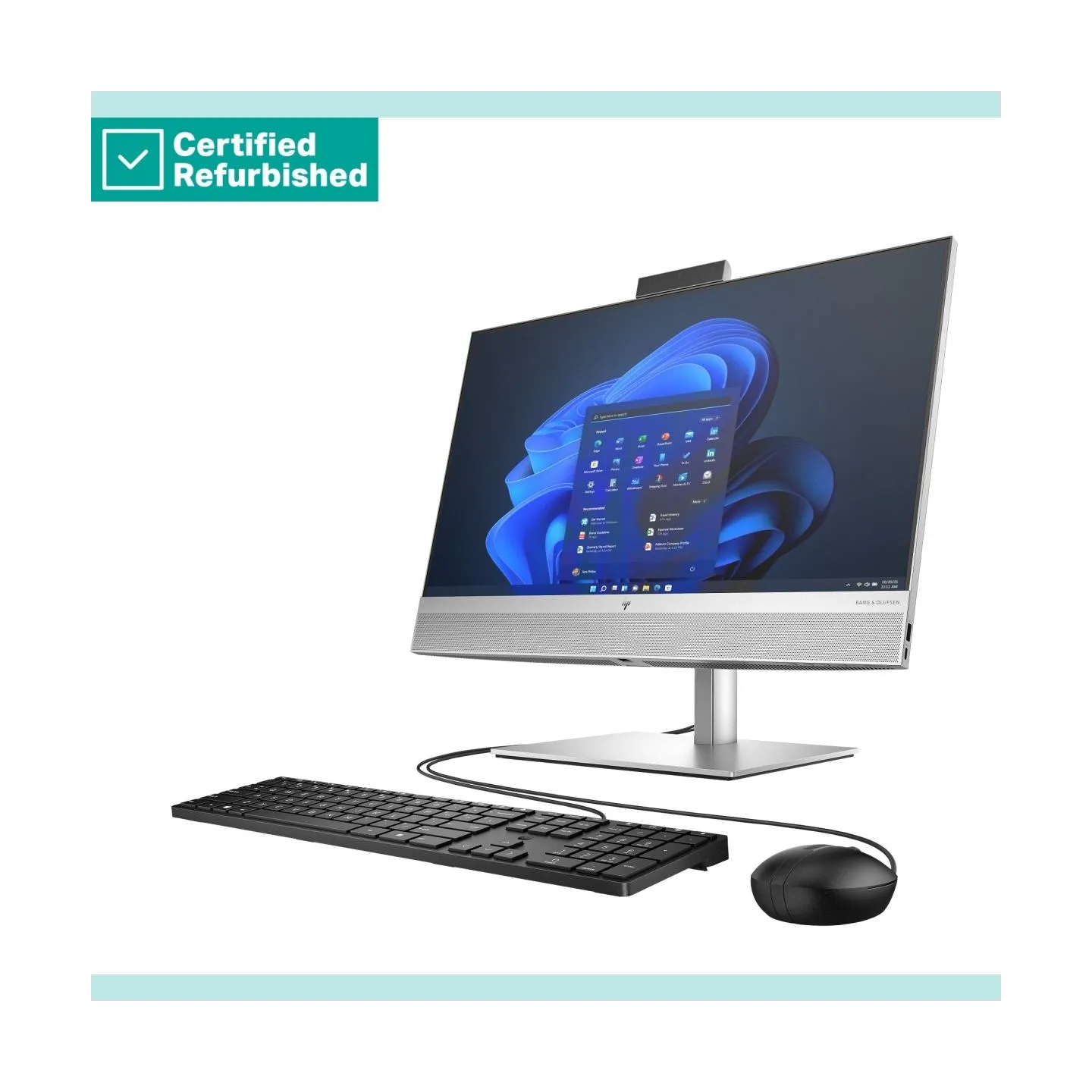 HP RENEW GOLD HP Elite 840 G9 AIO All-In-One 24 - i9-13900, 16GB, 1TB SSD, 23.8 FHD Non-Touch AG, Height Adjustable, Win 11 Pro,