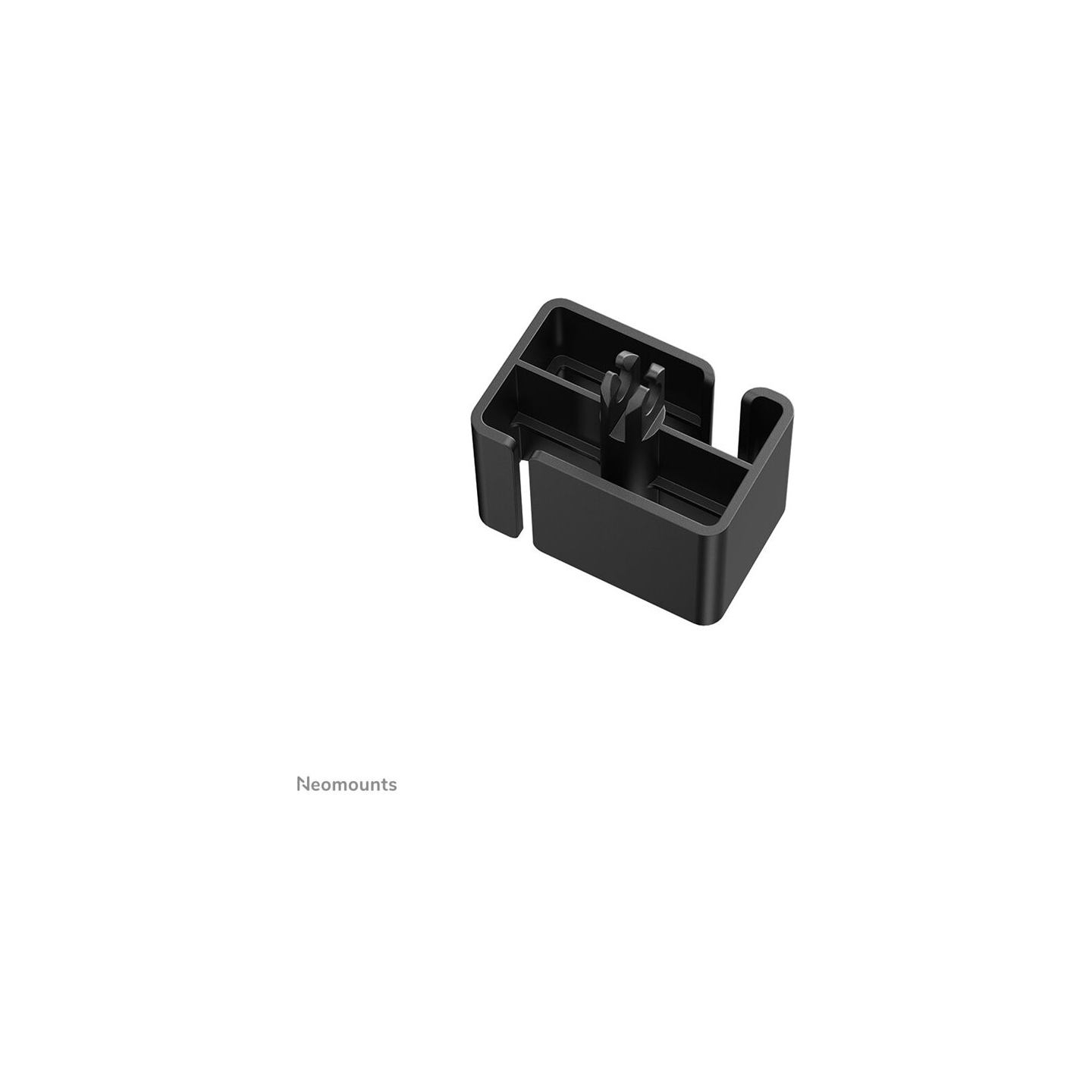 Neomounts CABLE SPINE ORGANIZER FOR SIT/STAND DESK FRAMES, CLAMP MOUNTED, BLACK