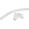 Neomounts SPIRAL CABLE WRAP, Ø20 MM., MULTIPLE CABLES, WHITE