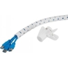 Neomounts SPIRAL CABLE WRAP, Ø25 MM., MULTIPLE CABLES, WHITE