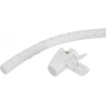 Neomounts SPIRAL CABLE WRAP, Ø25 MM., MULTIPLE CABLES, WHITE