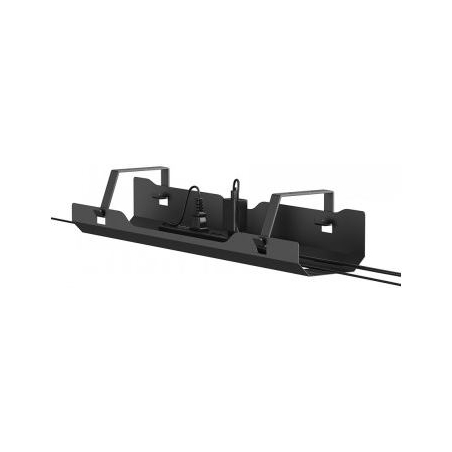 Neomounts ADS07-122BL CABLE TRAY - SCREW-MOUNTED – UNIVERSAL, BLACK