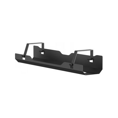 Neomounts ADS07-122BL CABLE TRAY - SCREW-MOUNTED – UNIVERSAL, BLACK